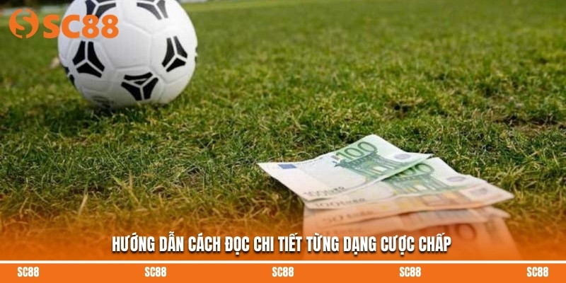 Hướng dẫn cách đọc chi tiết từng dạng cược chấp